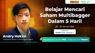 Kelas Andry Hakim: Belajar Mencari Saham Multibagger Dalam 5 Hari!