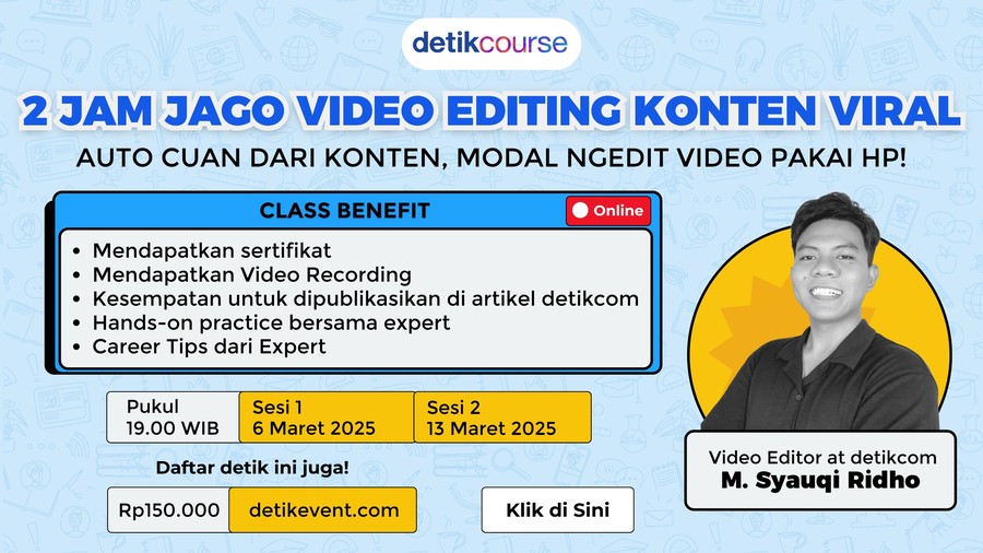 detikcourse: Social Media Video Editing