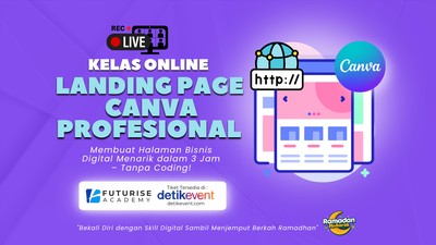 Kelas Landing Page Canva Profesional