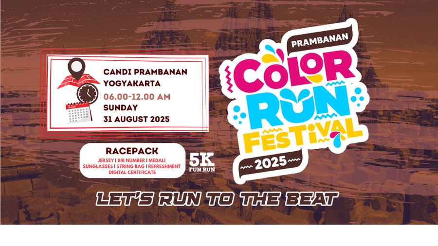 Prambanan Color Run Festival