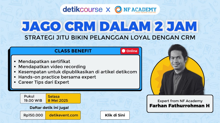 detikcourse : Jago CRM dalam 2 Jam