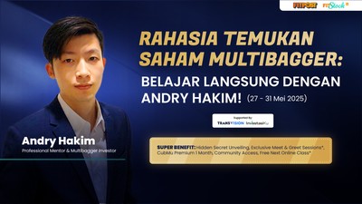 Rahasia Temukan Saham Multibagger: Belajar Langsung Dengan Andry Hakim!