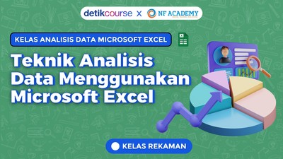detikcourse VOD: Kelas Analisis Data Microsoft Excel