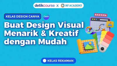 detikcourse VOD: Kelas Design Canva