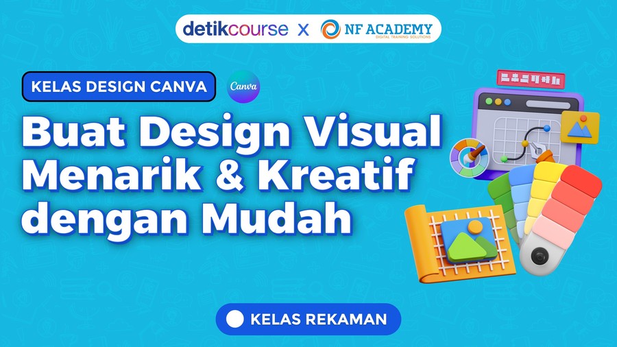 detikcourse VOD: Kelas Design Canva