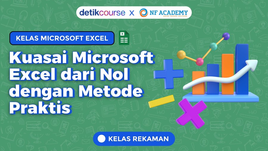 detikcourse VOD: Kelas Microsoft Excel