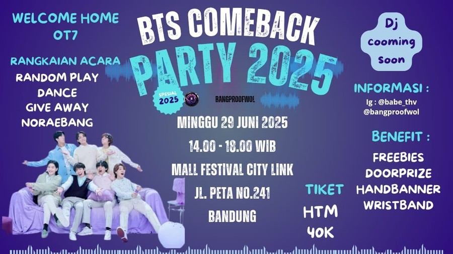 BTS Comeback Party 2025