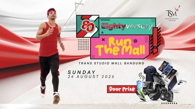 Run The Mall Bandung | Indonesia Eightyversary Fun Run