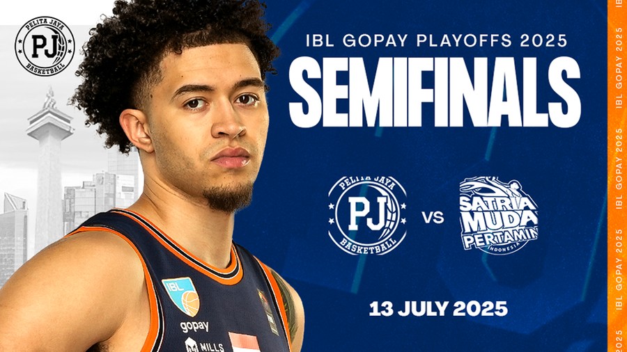 SEMIFINAL IBL Gopay 2025 [13 JULI] : Pelita Jaya Jakarta vs Satria Muda
