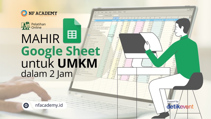 Mahir Google Sheets Untuk UMKM dalam 2 Jam