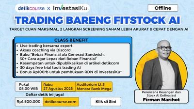 detikcourse X Investasiku : Trading bareng FITSTOCK AI