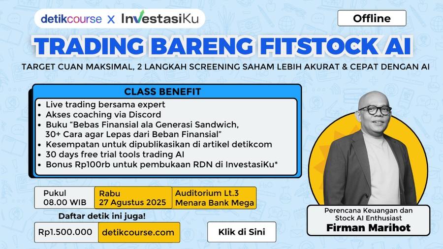 detikcourse X Investasiku : Trading bareng FITSTOCK AI