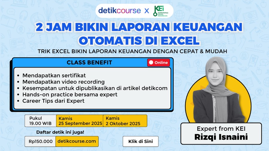 detikcourse: 2 Jam Jago Excel untuk Akuntansi