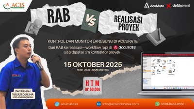 RAB vs Realisasi Proyek: Kontrol dan Monitor Langsung di ACCURATE