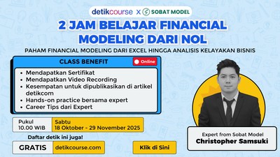 detikcourse: 2 Jam Belajar Financial Modeling dari Nol