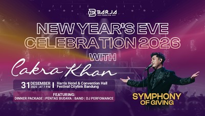 Symphony of Giving : New Year's Eve Celebration with Cakra Khan