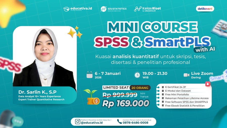 Mini Course Intensif 2 Hari: SPSS & SmartPLS + Integrasi AI