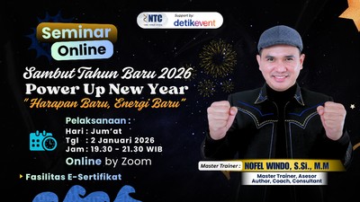 Seminar Online Power Up New Year “Harapan Baru, Energi Baru”