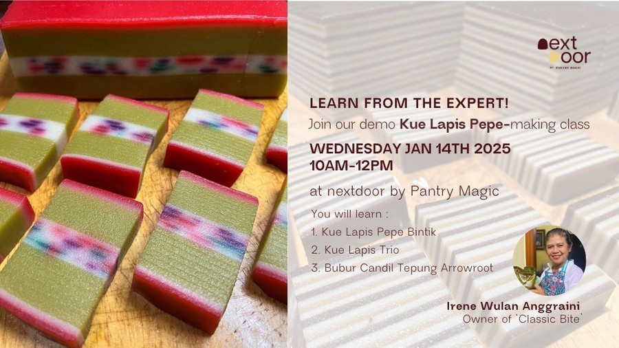 Kue Lapis Pepe-Making Class