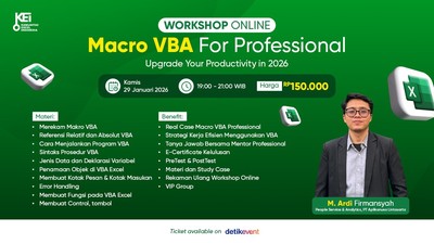 Workshop Macro VBA For Professional 2026