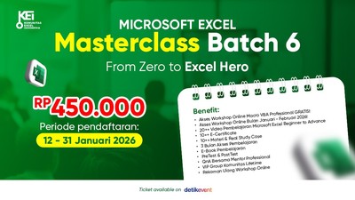 EXCEL MASTERCLASS BATCH 6