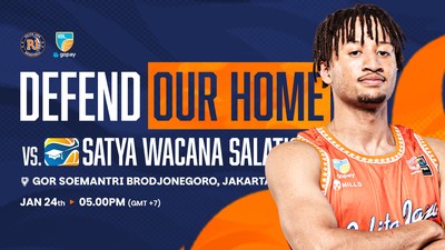 IBL Gopay 2026 : Pelita Jaya Jakarta vs Satya Wacana Salatiga
