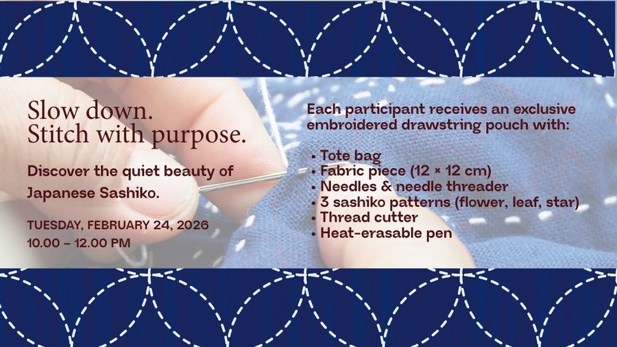 Workshop Japanese Sashiko