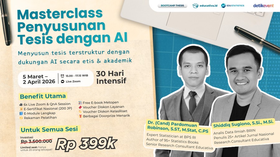 Masterclass Penyusunan Tesis dengan AI
