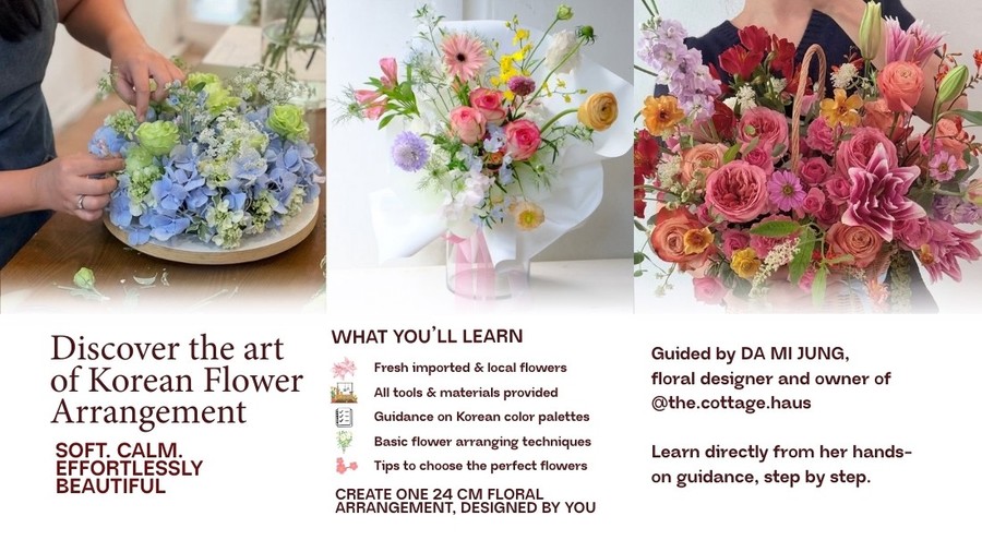 Workshop Korean Flower Arrangement