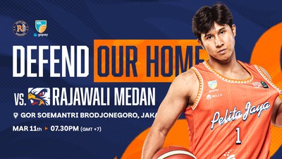 IBL Gopay 2026 : Pelita Jaya Jakarta vs Rajawali Medan