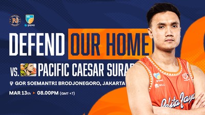IBL Gopay 2026 : Pelita Jaya Jakarta vs Pacific Caesar Surabaya