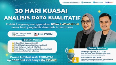 ULTIMATE Bootcamp 15 Hari: Master Analisis Data Kualitatif dengan NVivo & ATLAS.ti + Integrasi AI