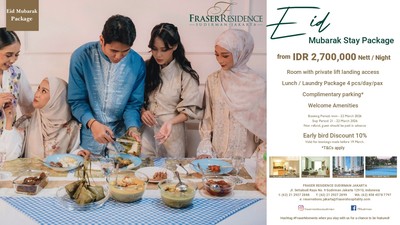 Eid Mubarak Stay Package – Fraser Residence Sudirman Jakarta