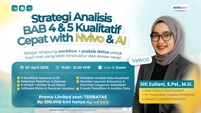 Webinar Nasional Analisis Data Kualitatif dengan Nvivo & AI