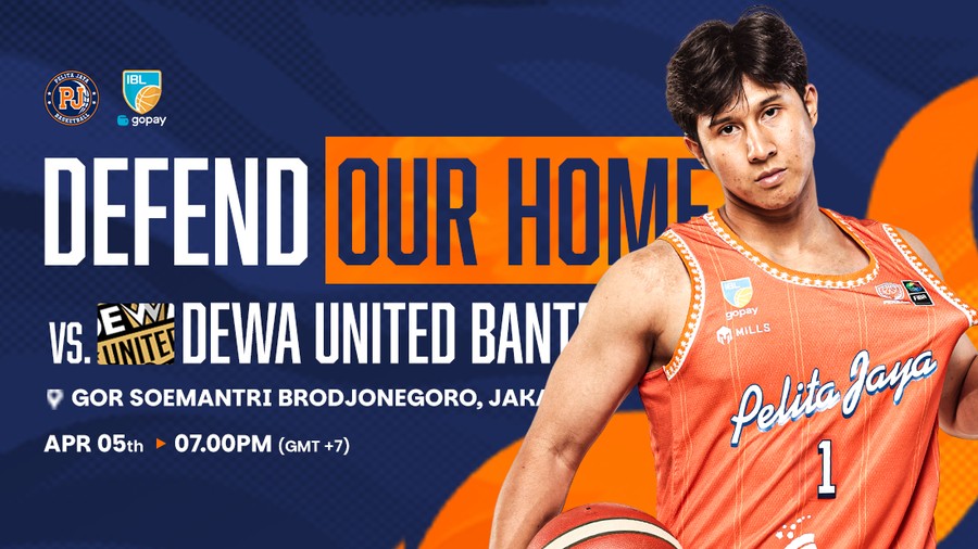 IBL Gopay 2026 : Pelita Jaya Basketball Jakarta vs  Dewa United Banten