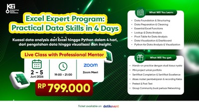 EXCEL EXPERT PROGRAM: PRACTICAL DATA SKILLS IN 4 DAYS