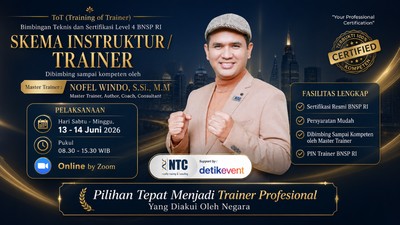 Training of Trainer & Sertifikasi Level 4 BNSP RI - Skema Instruktur / Trainer (Batch 10)