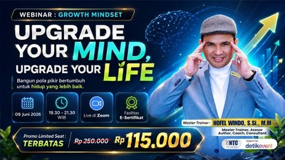 Webinar Growth Mindset: “Upgrade Your Mind, Upgrade Your Life”