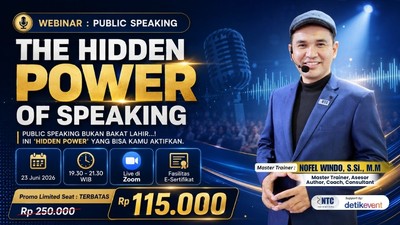 Webinar Public Speaking: “The Hidden Power of Speaking”