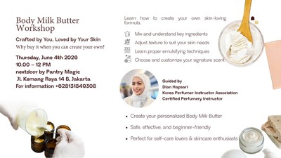 Body Milk Butter Workshop: Solusi Perawatan Kulit Sensitif yang Bisa Kamu Buat Sendiri