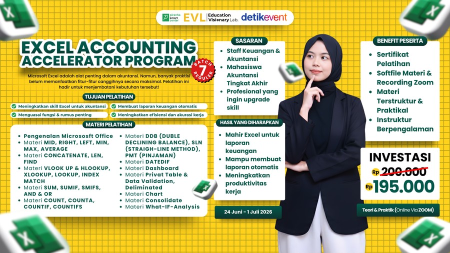Excel Accounting Accelerator Program Reguler Batch 7
