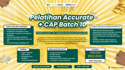 Accurate + Sertifikasi CAP #10