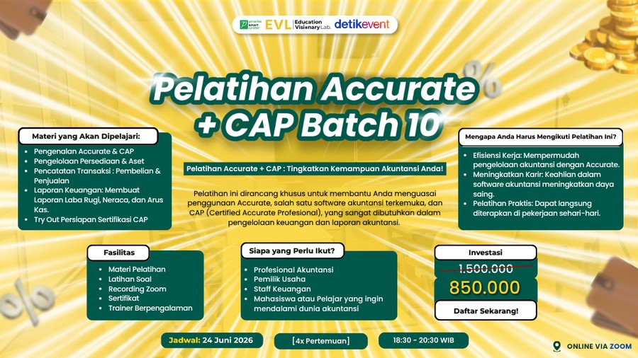 Accurate + Sertifikasi CAP #10