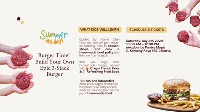 Summer Holidays- Epic 3 Stack Burger