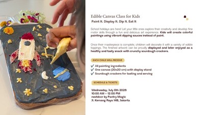 Summer Holidays- Edible Canvas for Kids