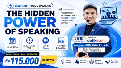 Webinar Public Speaking: “The Hidden Power of Speaking” Batch 2