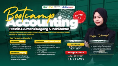 Bootcamp Accounting #11: Praktik Akuntansi Dagang & Manufaktur