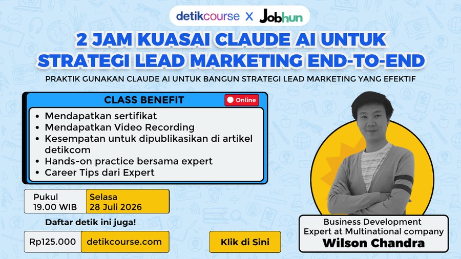 2 Jam Kuasai Claude AI untuk Strategi Lead Marketing End-to-End