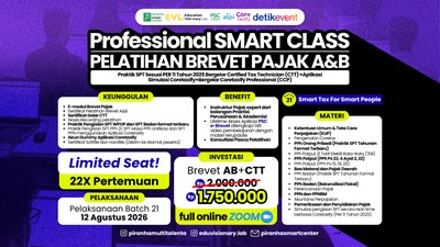 Pelatihan Brevet Pajak AB + Sertifikasi CTT dan CCP