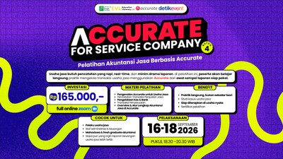 ACCURATE FOR SERVICE COMPANY: Pelatihan Akuntansi Jasa Berbasis Accurate